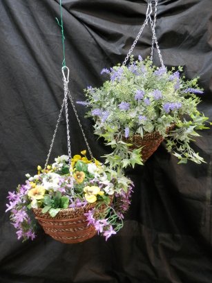 Artificial Hanging Basket Flowers