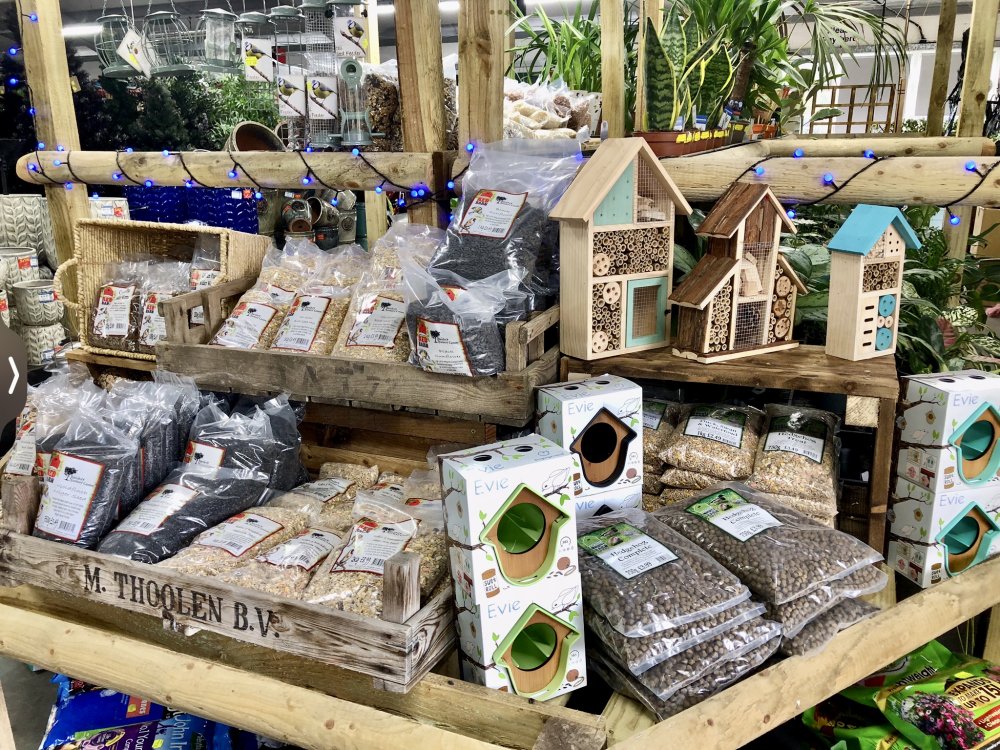 Bug hotels and hanging feeders complement our range of wildlife-supporting products